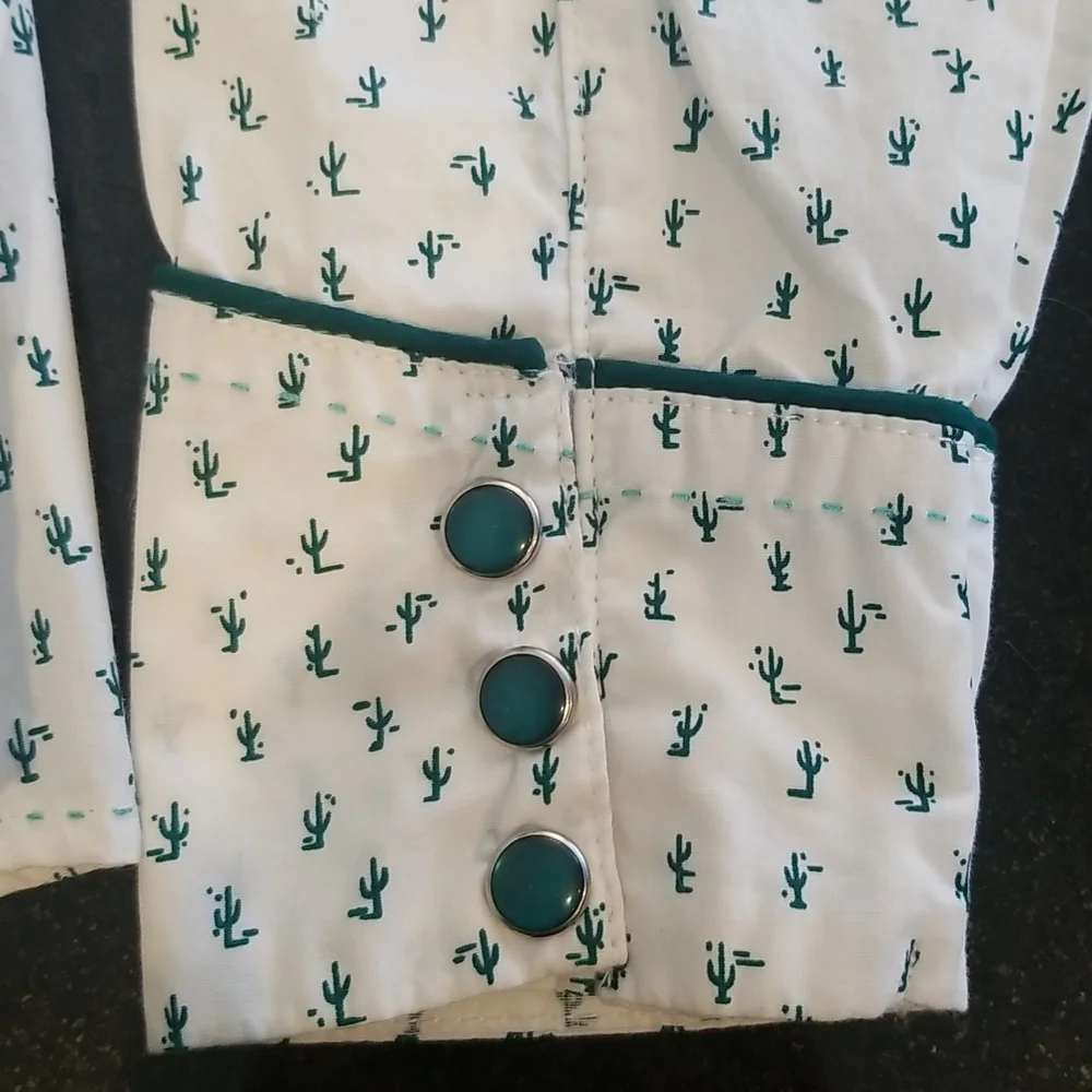 Sherry Cervi Western Shirt. Size Small - Picture 5 of 8